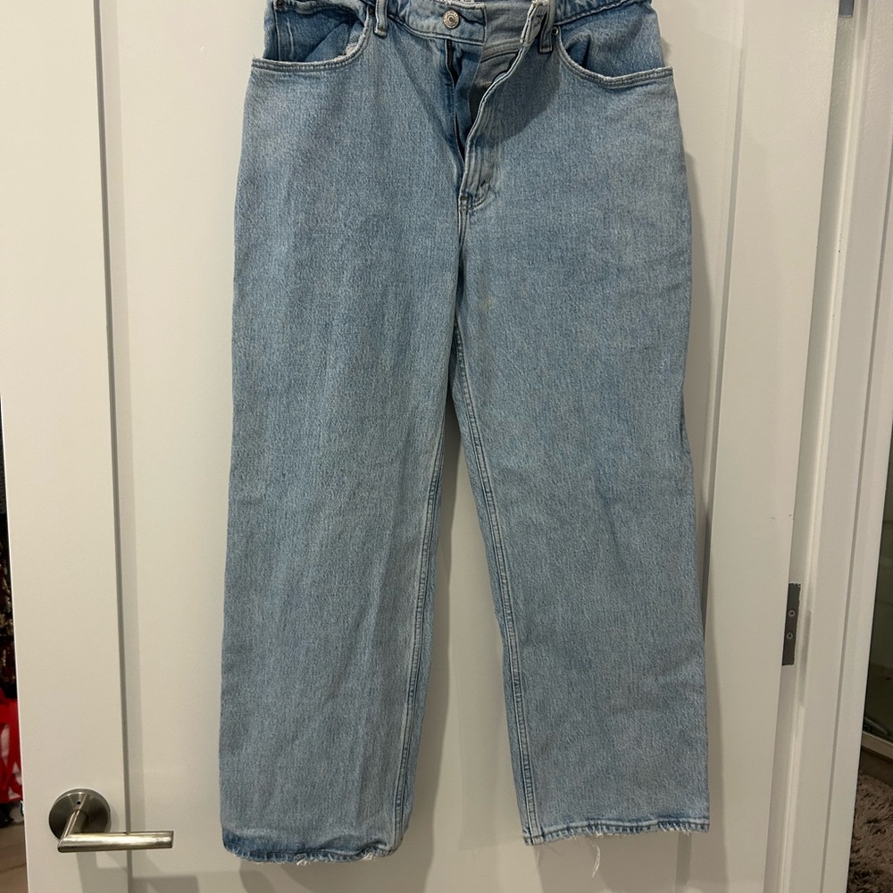 Abercrombie & Fitch Light Blue High Rise Jeans